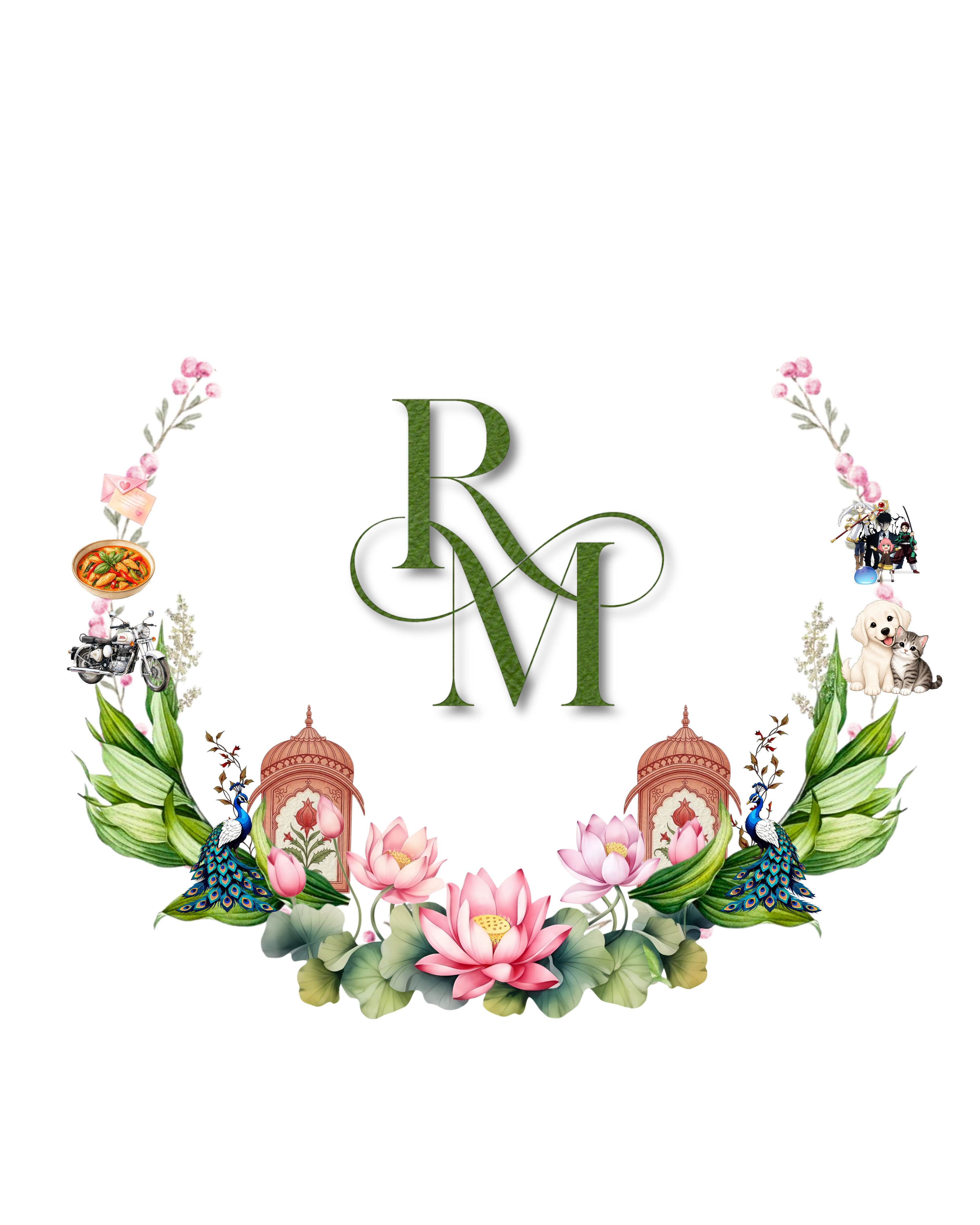 M & R monogram